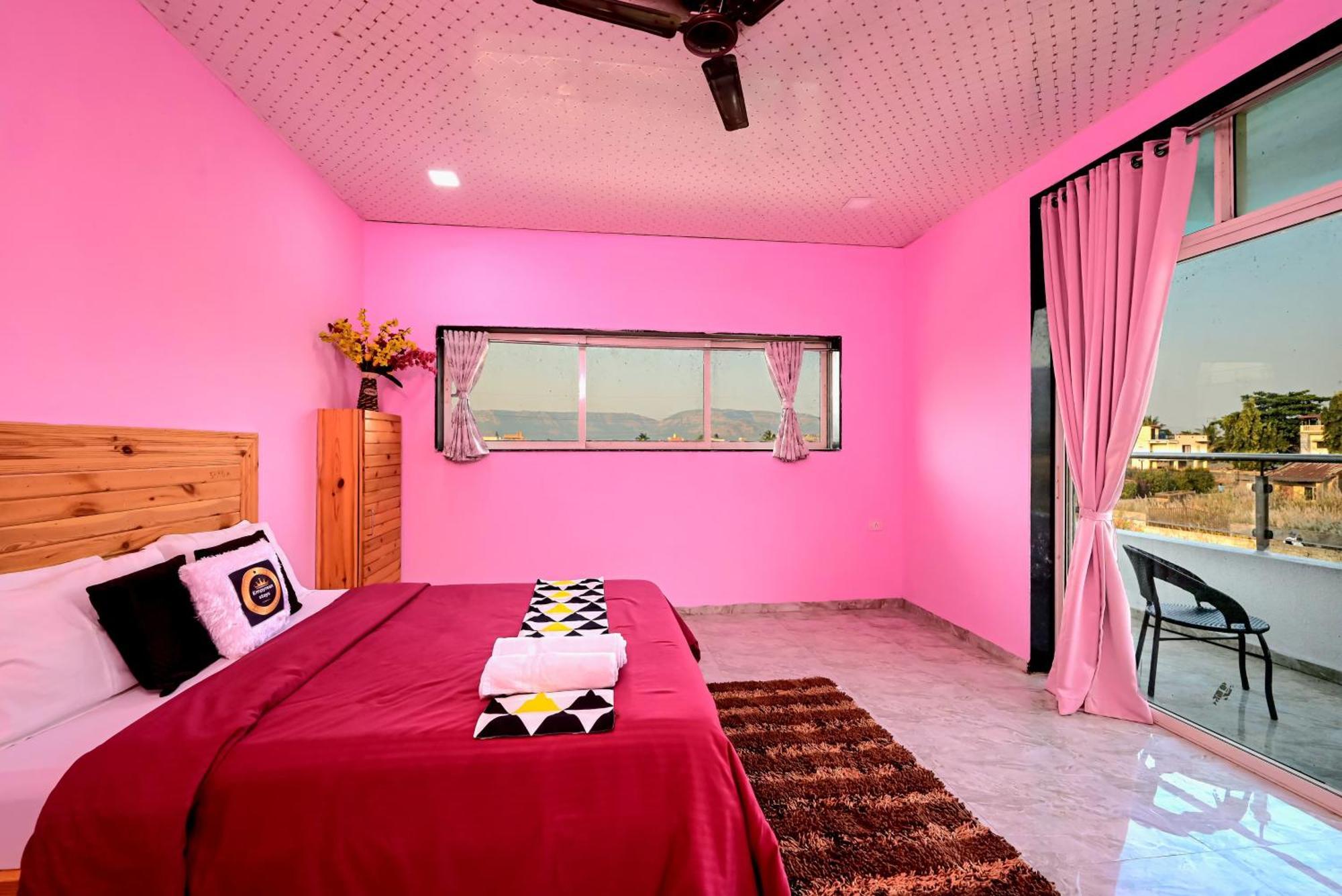 Empyrean Stay II 6Bhk Big Daddy Villa Ll Ac II Pvt Pool II Terrace View II Lux ロナバラ エクステリア 写真