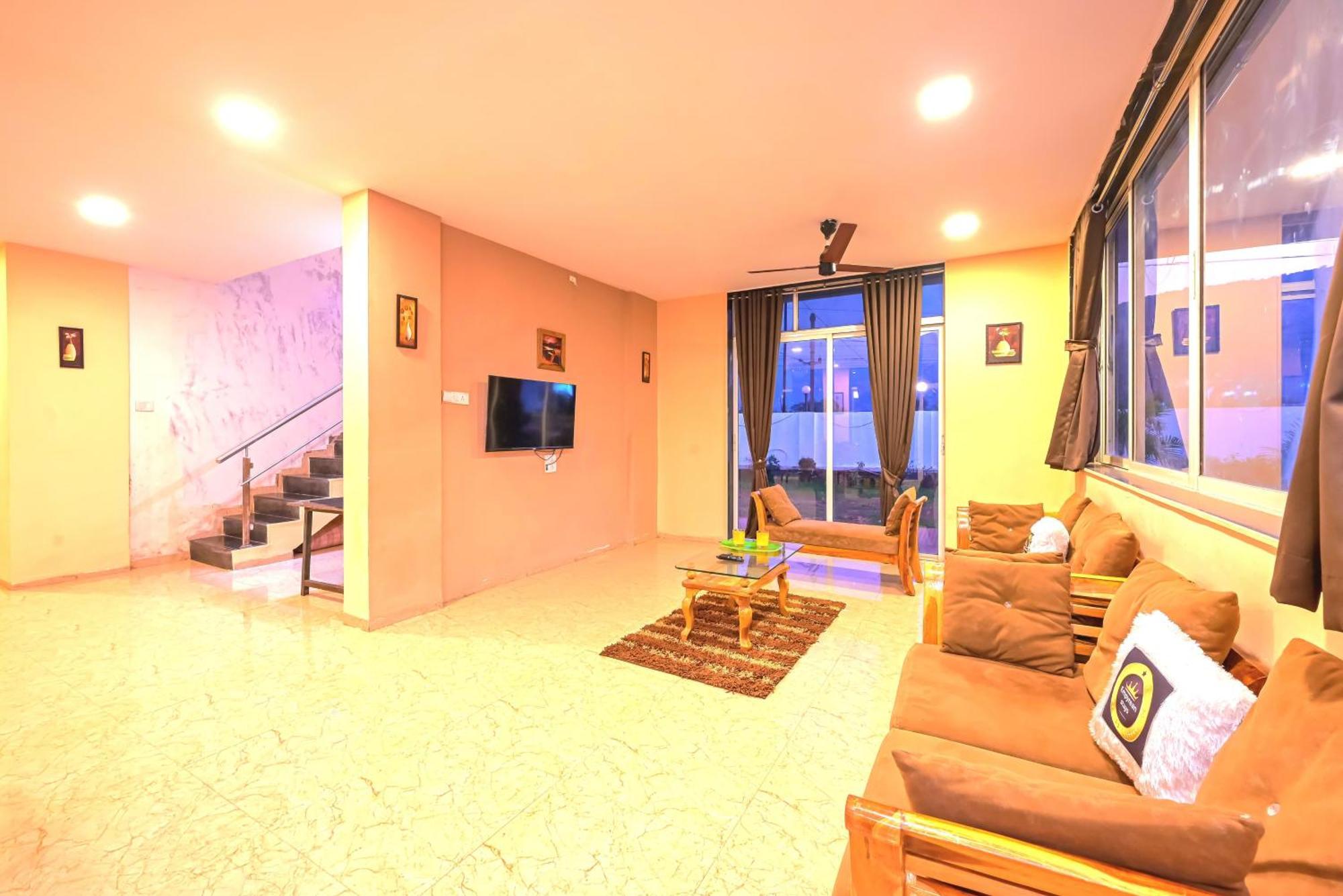Empyrean Stay II 6Bhk Big Daddy Villa Ll Ac II Pvt Pool II Terrace View II Lux ロナバラ エクステリア 写真