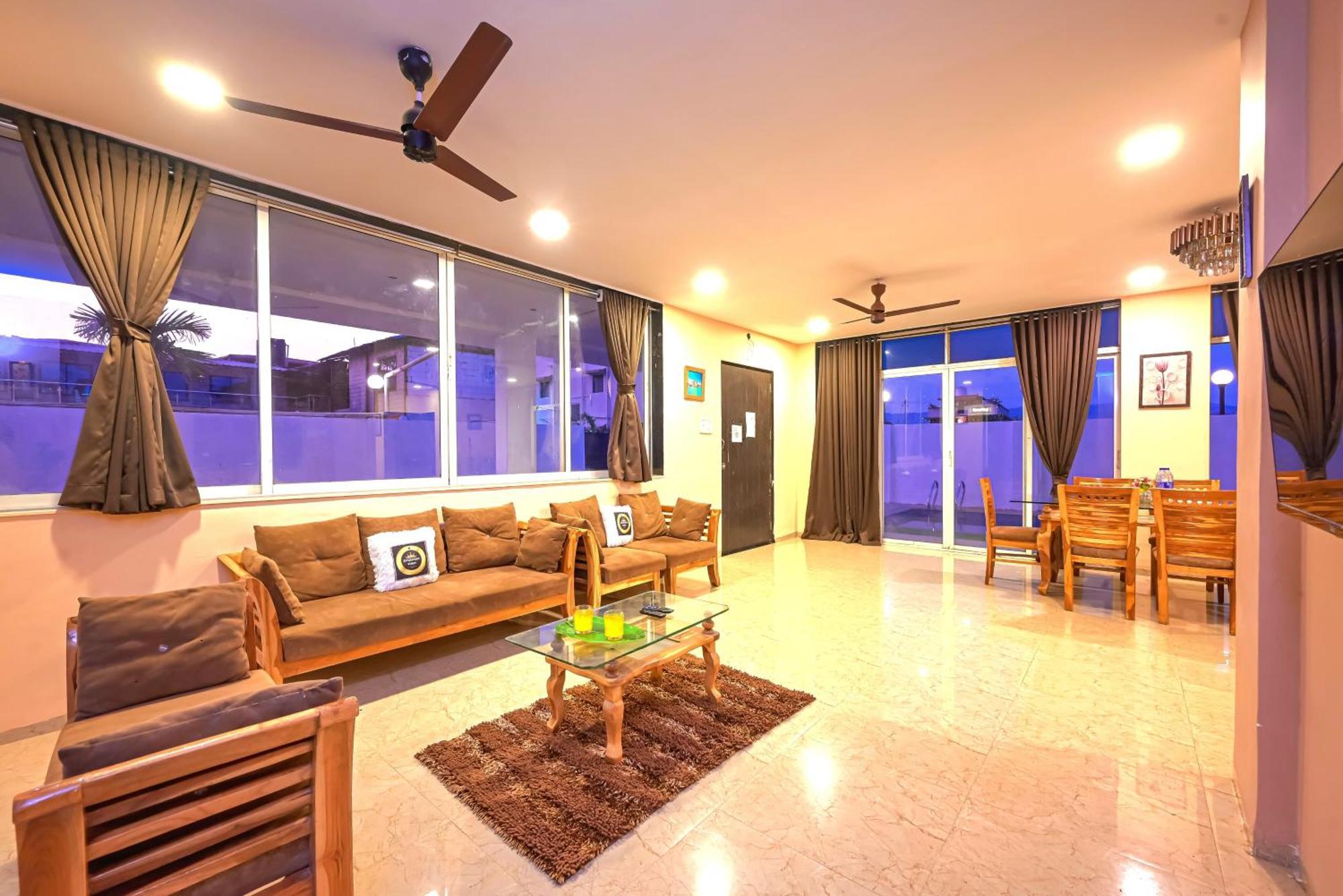 Empyrean Stay II 6Bhk Big Daddy Villa Ll Ac II Pvt Pool II Terrace View II Lux ロナバラ エクステリア 写真